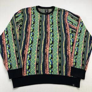 Empyre Coogi Style Sweater Size XL Colorful